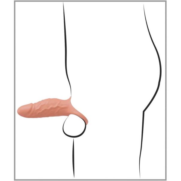 Realistična vibrirajuća navlaka za penis RealSleeve Close - 54051570000