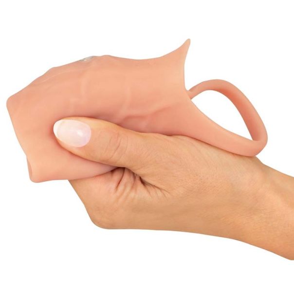 Realistična vibrirajuća navlaka za penis RealSleeve Open - 54051490000