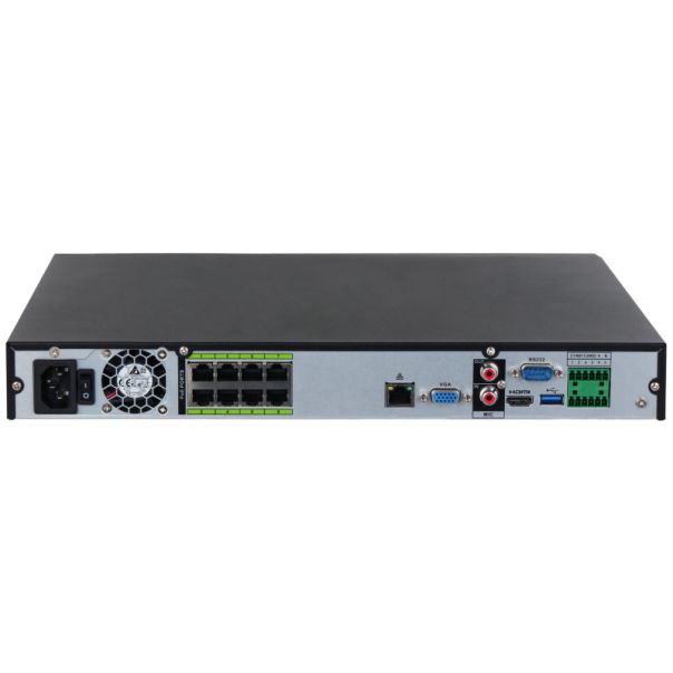 DAHUA Snimač NVR5208-8P-EI 8-kanalni 1U 8PoE 4K&H.265 Pro IP - REC00183