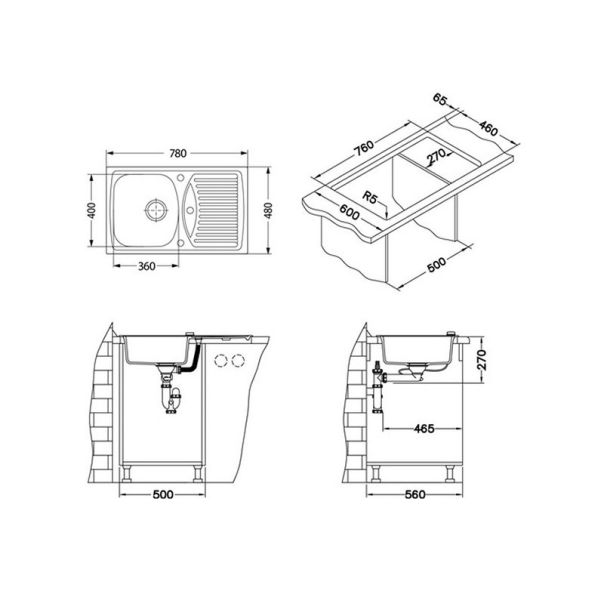 ALVEUS Sudopera Record 30 G91 crna - 1130331