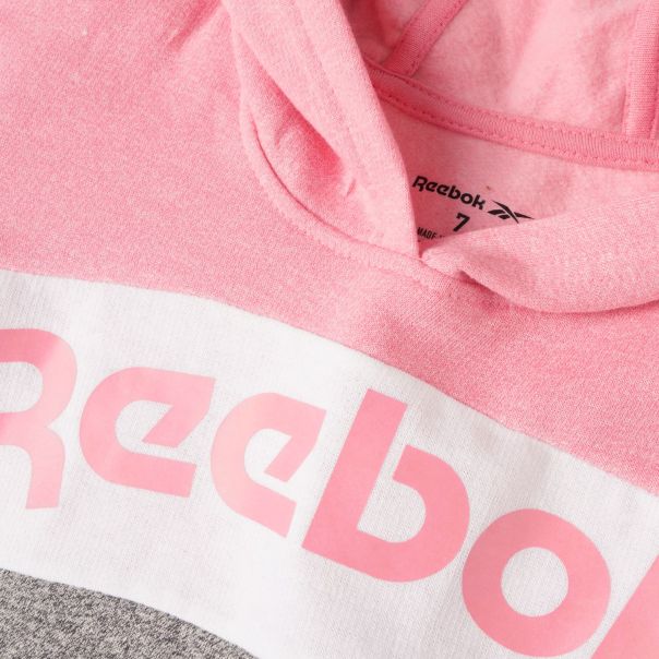 REEBOK komplet trenerka za velike devojčice, siva roze - B4359RG