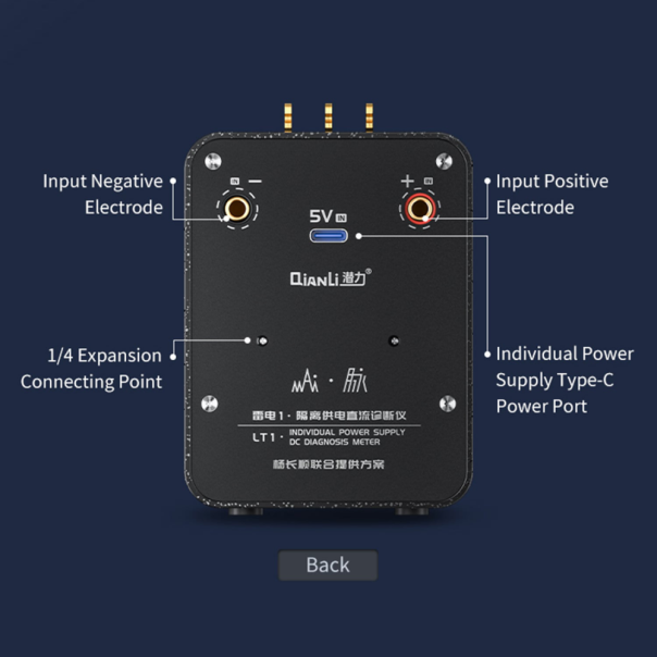 QIANLI Regulator napona ToolPlus LT1 za dijagnostiku kablovi napajanja za iPhone 6 - iPhone 12ProMax - 201056