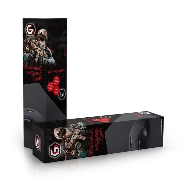 GEMBIRD Gaming podloga za miša, Size M 250x350 mm, Black - 8981