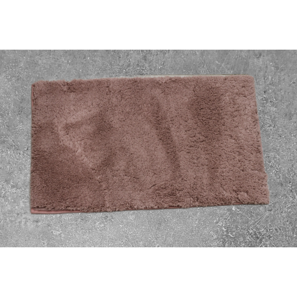 DEKOR DOM Mikrofiber prostirka za kupatilo 50x80cm Shaggy, pink - 024442