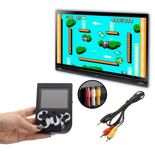 Ručna konzola retro Sup (400 igrica) bela - 039858