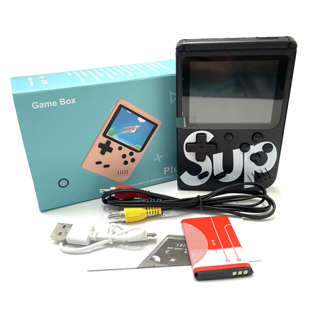 Ručna konzola retro Sup (500 igrica) crvena - 600265