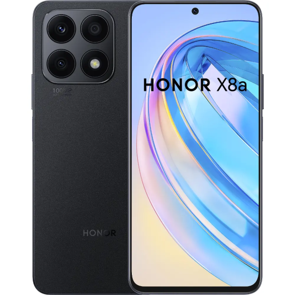Refabrikovan Honor x8a 6/128GB Midnight Black DS 4G Grade-B - RFB_6936520818976_B