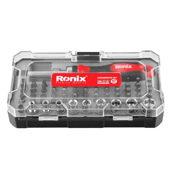 RONIX Univerzalni SET odvijača sa nastavcima 64-delni Cr-V RH-2716 PLC - RH-2716RX