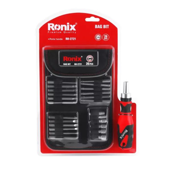 RONIX SET Bitova i nastavaka 24+2 RH-2721 BL Torbica - RH-2721RX
