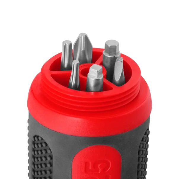 RONIX SET Račnastog odvijača sa nastavcima 8 u 1 - 3 funkcije RH-2725 BL 24cm/330g - RH-2725RX