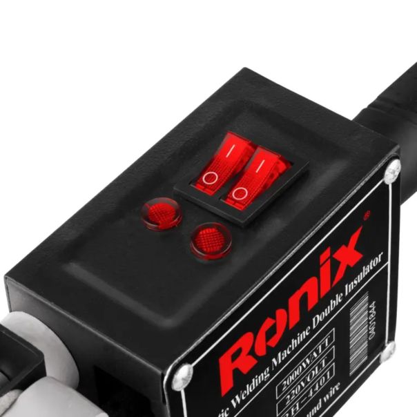 RONIX Pegla za plastične cevi SET RH-4401 MC 2000W/20, 25, 32, 40mm - RH-4401RX