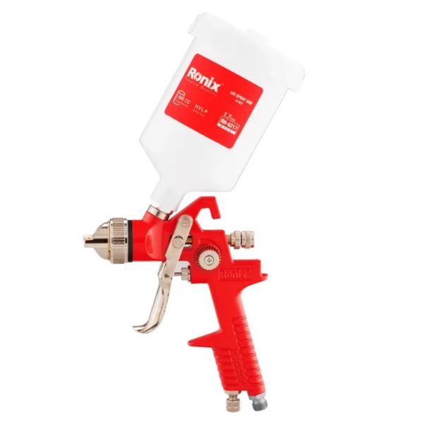 RONIX Pištolj za farbanje sa gornjom posudom (2-3.5bar) RH-6217 CB 600ml/1.7mm - RH-6217RX