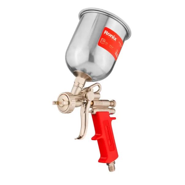 RONIX Pištolj za farbanje sa gornjom posudom - metalni (3.5-5bar) RH-6418 CB 600ml/1.8mm - RH-6418RX