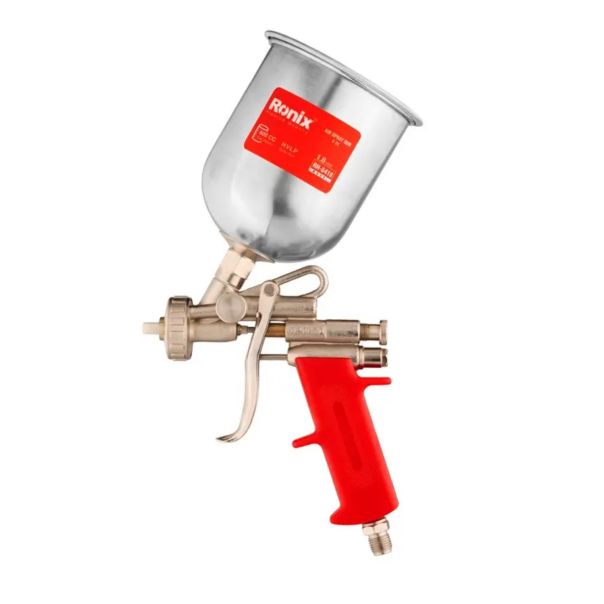 RONIX Pištolj za farbanje sa gornjom posudom - metalni (3.5-5bar) RH-6418 CB 600ml/1.8mm - RH-6418RX