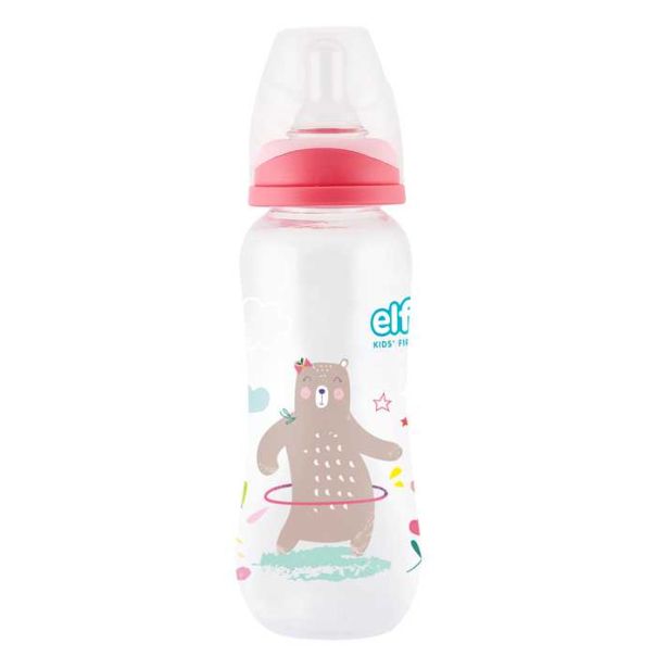 ELFI Flašica plastična - super clear FUN IN THE PARK, 250 ml - RK04-meda