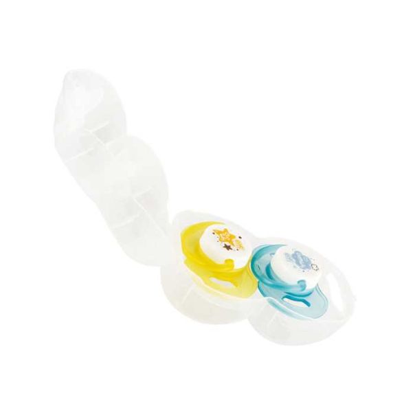 ELFI Varalica silikonska- anatomska SWEET BABY 2/1 (6 - 18 meseci) - RK73.2-plava