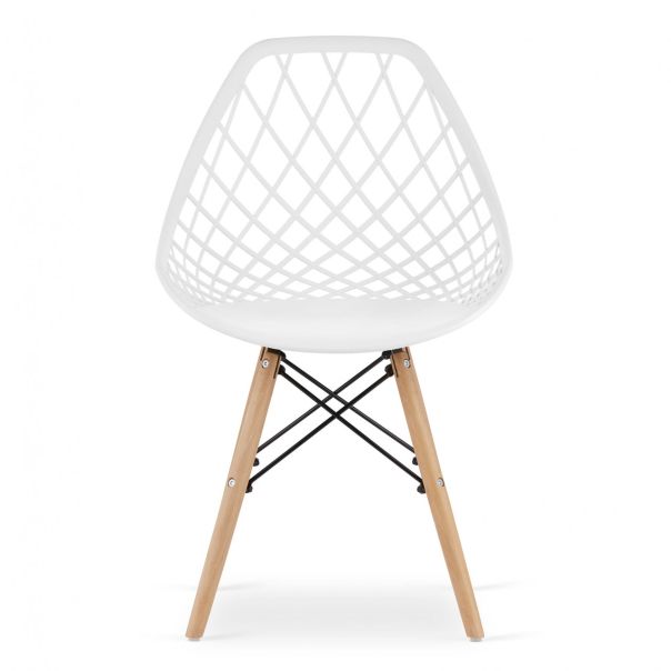 BOLZZ Roma set 4 stolice white - BOLROMCHAWHITS