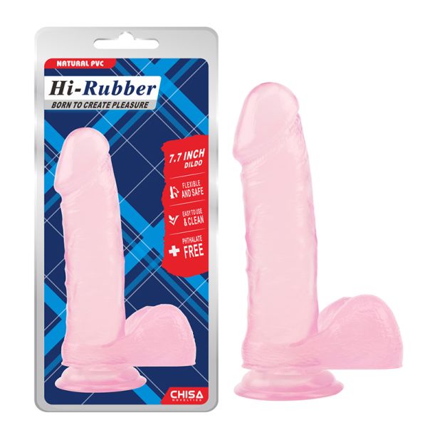 Roze realisticni dildo sa testisima 20cm - CN-711741126
