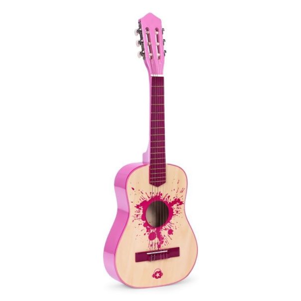 ECO TOYS Roze velika gitara za decu – ecotoys - EP2749310
