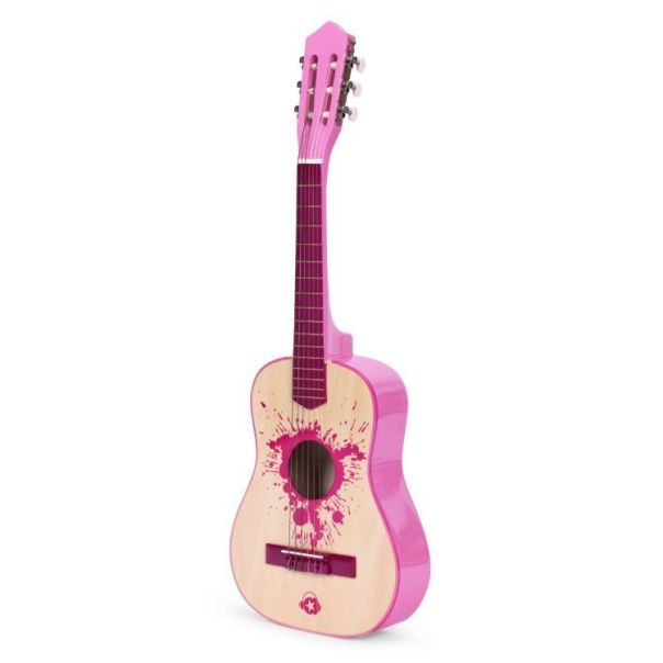 ECO TOYS Roze velika gitara za decu – ecotoys - EP2749310