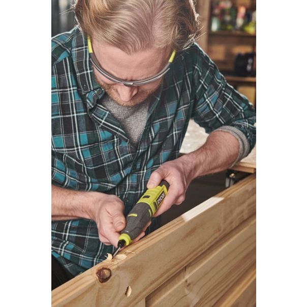 RYOBI Akumulatorski alat za rezbarenje USB Lithium 4V (2,0 Ah) RPC4-120G - RPC4-120G