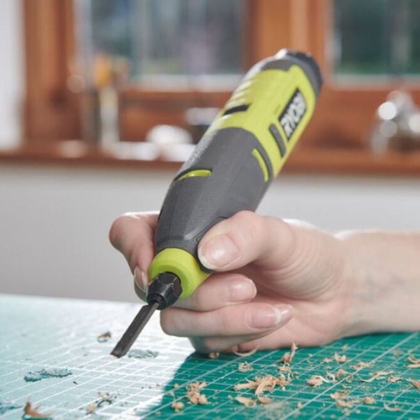 RYOBI Akumulatorski alat za rezbarenje USB Lithium 4V (2,0 Ah) RPC4-120G - RPC4-120G