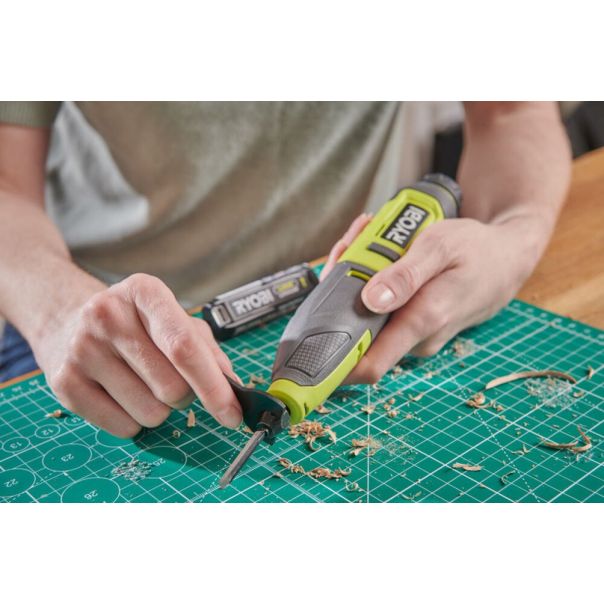 RYOBI Akumulatorski alat za rezbarenje USB Lithium 4V (2,0 Ah) RPC4-120G - RPC4-120G