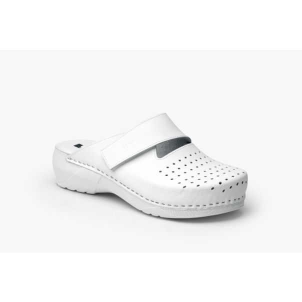 LEON Ženska papuča Rubicon- bela - 3500-BE