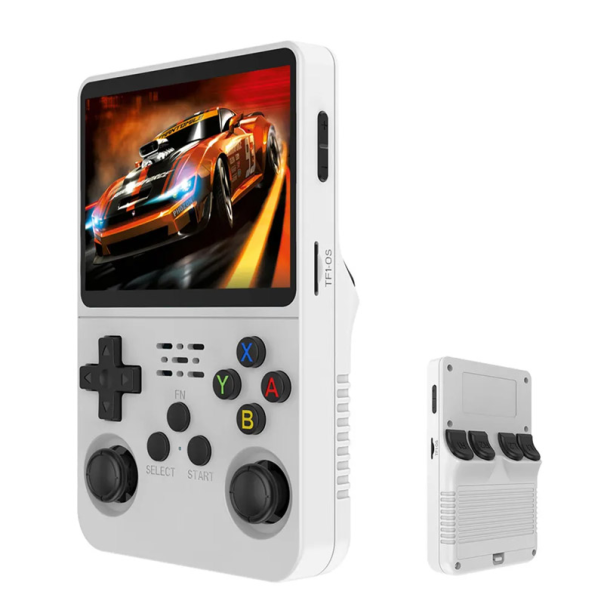 Ručna konzola GAME MASTER R36S 64GB bela - 613225