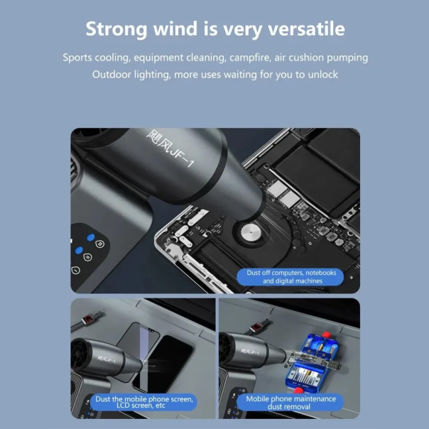 Rucni kompresor MaAnt JF-1 HQ sivi - 215613