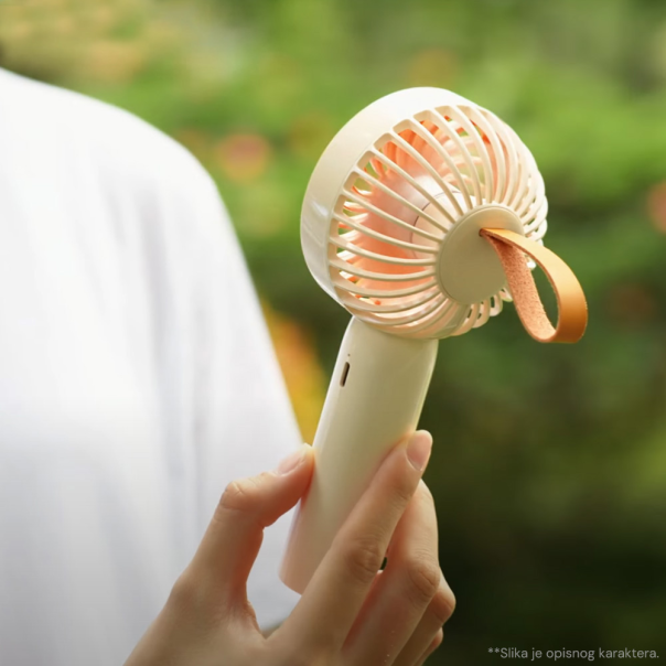 Rucni ventilator REMAX SF05 beli - 217170-1