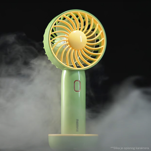 Rucni ventilator REMAX SF05 zeleni - 217172
