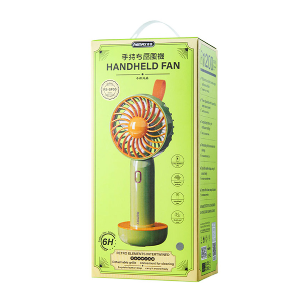 Rucni ventilator REMAX SF05 zeleni - 217172