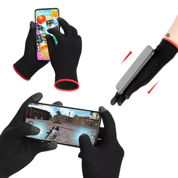 Rukavice Proda za igranje na smart uredjajima crne - 90313-1