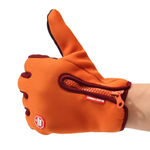 Rukavice za touch screen Forest narandzaste L - 211184