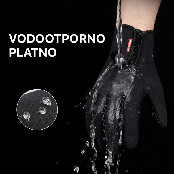 Rukavice za touch screen Forest narandzaste XL - 211183