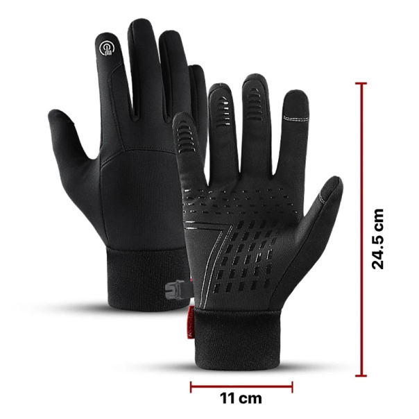 Rukavice za touch screen Kyncilor crne XL - 212761