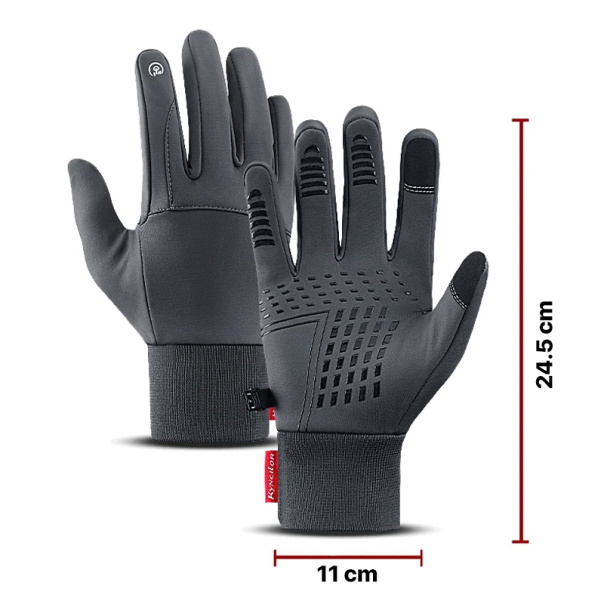 Rukavice za touch screen Kyncilor sive XL - 212762