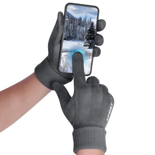 Rukavice za touch screen Sport plave - 210750