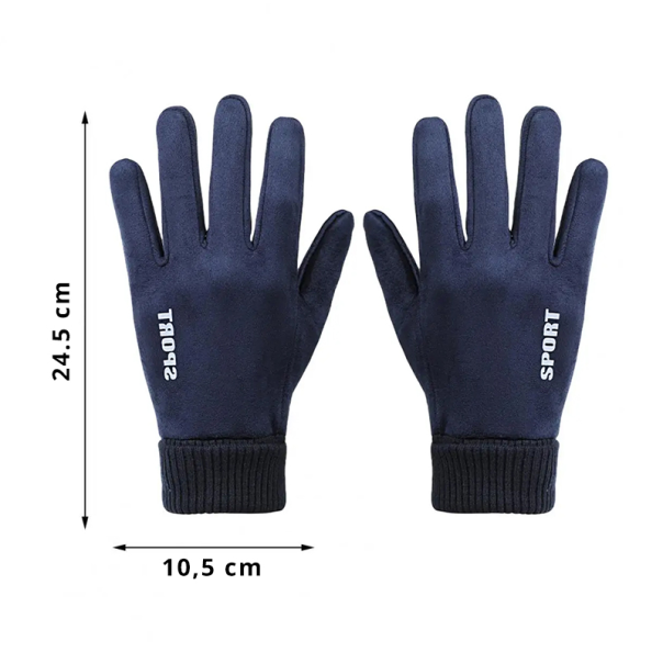 Rukavice za touch screen Sport plave - 210750