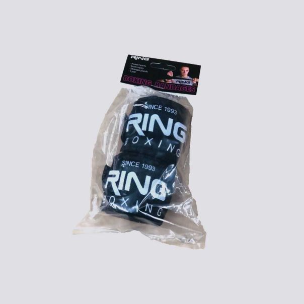 RING Bandažeri za ruke crni 2x3m - RX BX021-3M-BLACK
