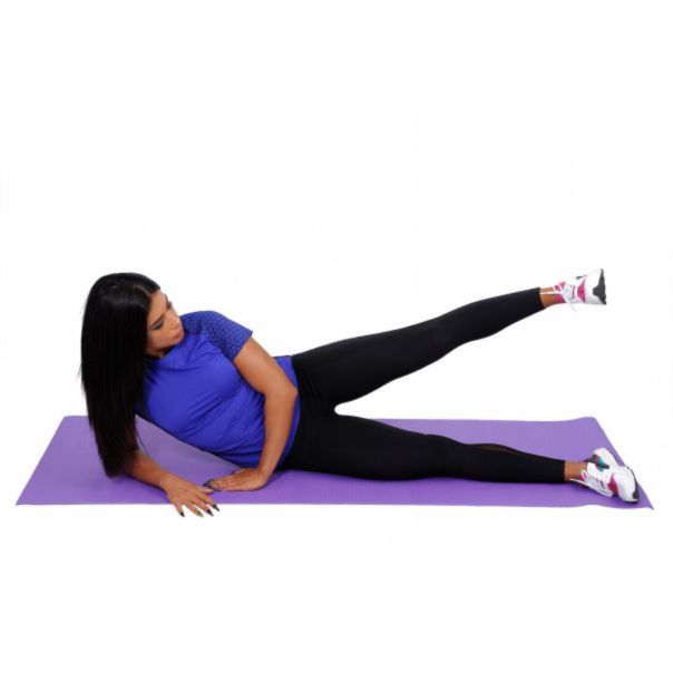 RING Podloga aerobik-yoga pvc pink U - RX EM3016-PINK