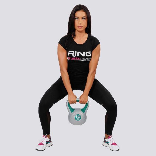 RING Kettlebell plastični 10kg u - RX DB2819-10