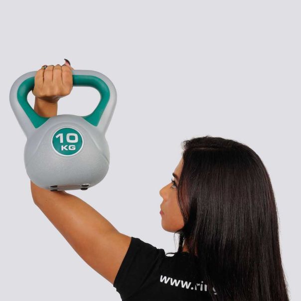 RING Kettlebell plastični 10kg u - RX DB2819-10