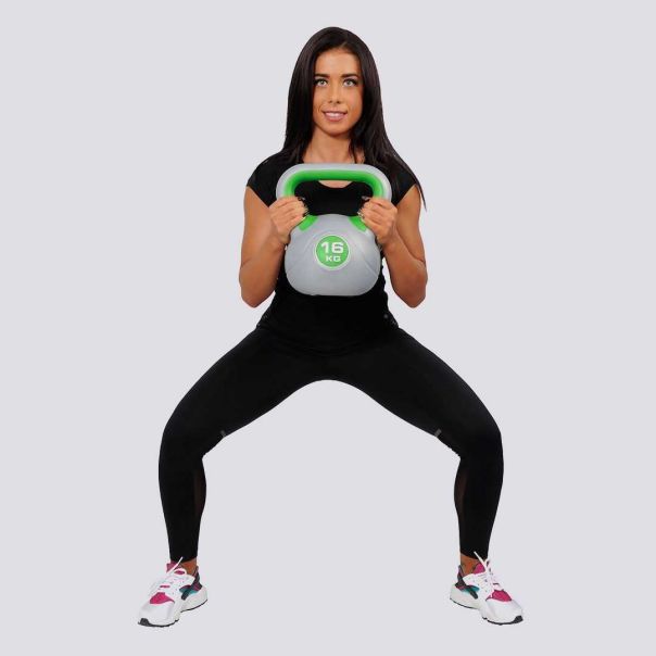 RING Kettlebell plastični 16kg u - RX DB2819-16