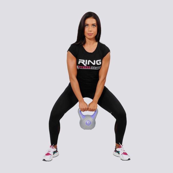 RING Kettlebell plastični 6kg u - RX DB2819-6
