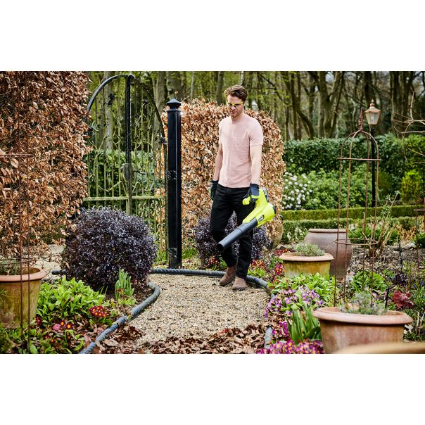 RYOBI Aku. duvač lišća 1 x 4Ah 18V ONE+RY18BLA-140 - RY18BLA-140