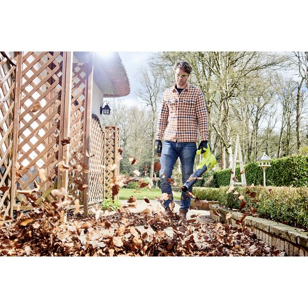 RYOBI Aku. duvač lišća 1 x 4Ah 18V ONE+RY18BLA-140 - RY18BLA-140