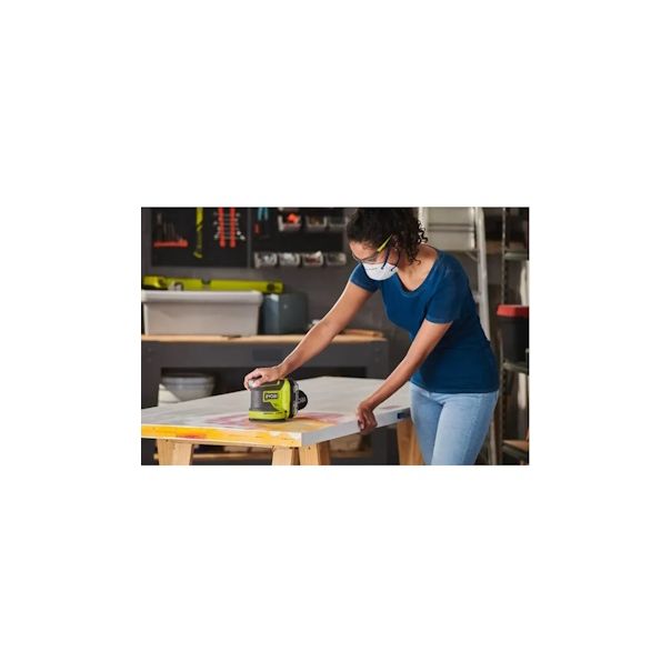 RYOBI Akumulatorska kružna vibraciona brusilica 125mm ONE+18V RROS18-0 - RROS18-0