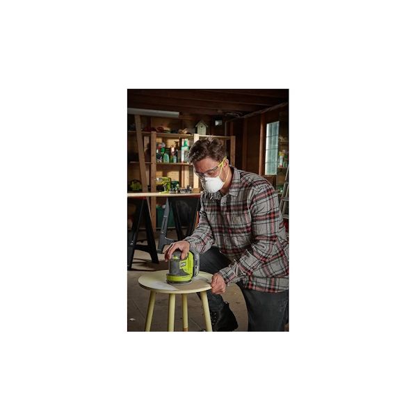 RYOBI Akumulatorska kružna vibraciona brusilica 125mm ONE+18V RROS18-0 - RROS18-0